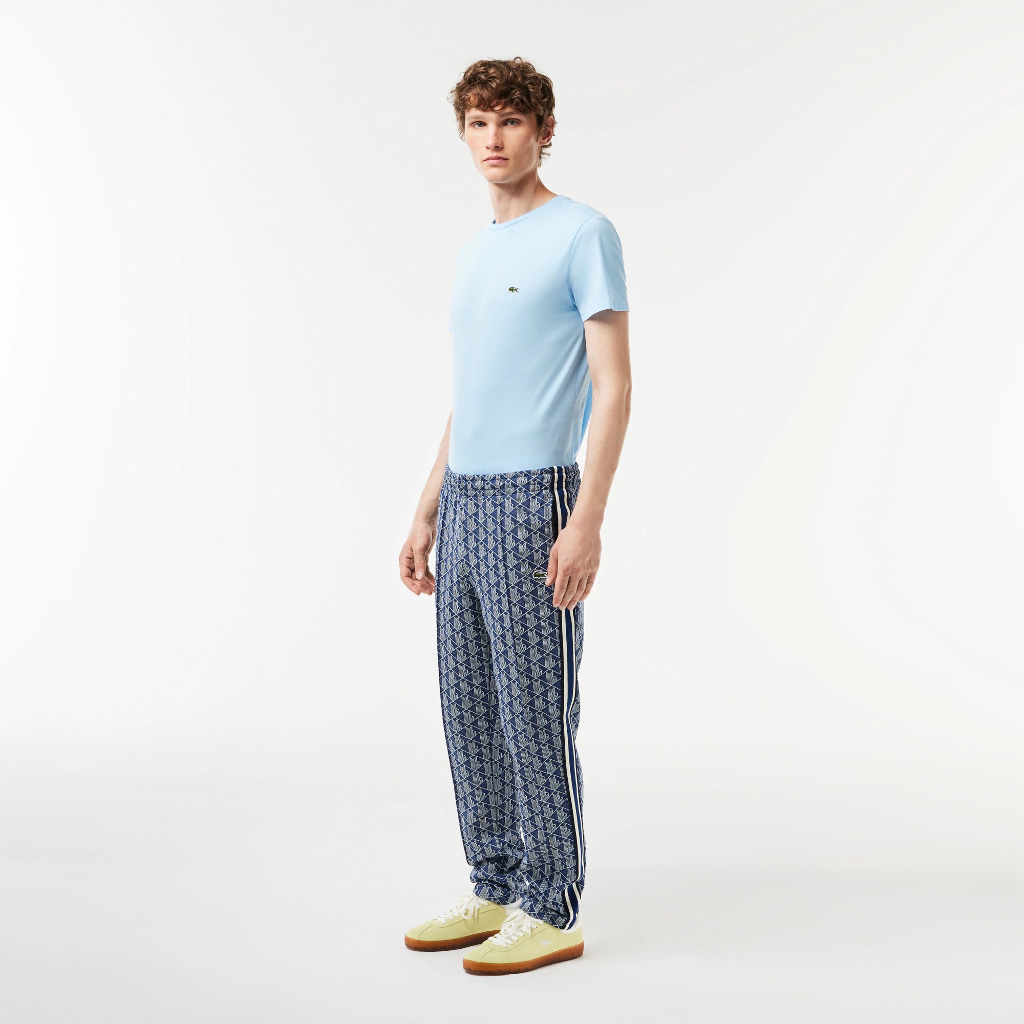 Lacoste Blue-Red/White Tennis Colorblock Track Pants – The Spot for Fits &  Kicks